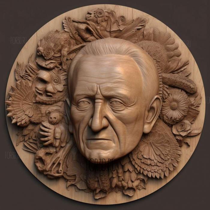 werner herzog 1 stl model for CNC